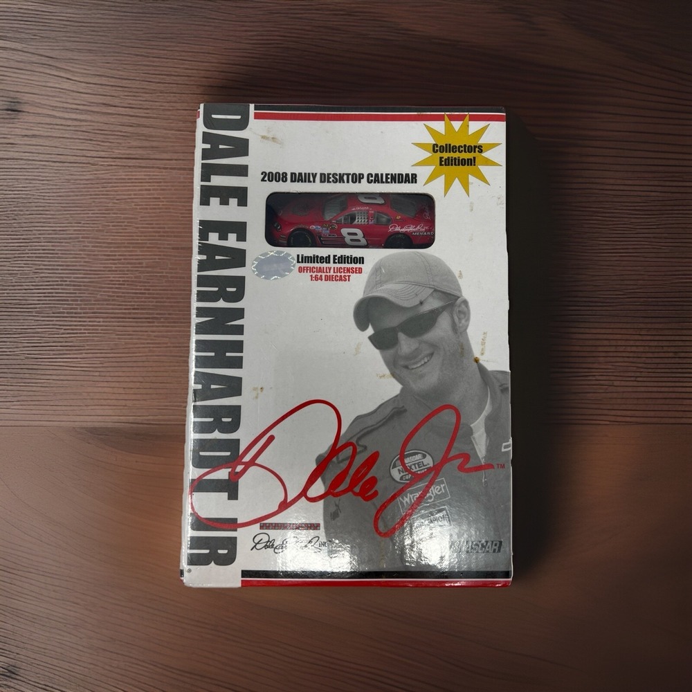 Dale Earnhardt Jr. Collectors Edition 1:64 DieCast Car & 2008 Desktop Calendar